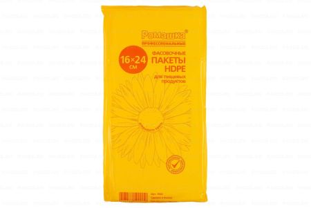Пакет фасовочный Евро (16х24)-8 0,58г Ромашка проф (500) 1/10