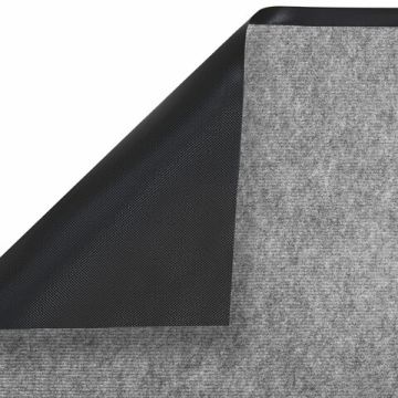 Коврик придверный ИЗНОСОСТОЙКИЙ влаговпитывающий 90х150см серый PRIMILA STANDARD 1/1 (Клиент)