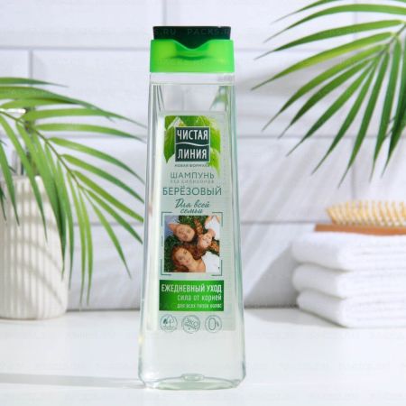 Шампунь Чистая Линия 400мл Березовый  1/12 
