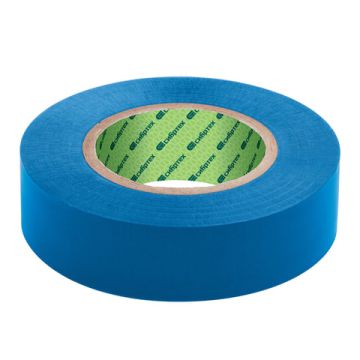 Изолента ПВХ 19х20 130 мкм синий СИБРТЕХ 1/200 (Клиент)