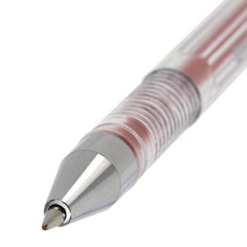 Ручка гелевая красная 0,5мм линия 0,35мм BRAUBERG EXTRA 1/12