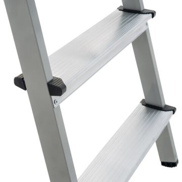 Стремянка 6 ступеней сталь/алюминий до 150кг НОВАЯ ВЫСОТА 1/1 (Клиент)