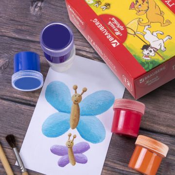 Гуашь 12цв 20мл Магия цвета BRAUBERG 1/18(Клиент)