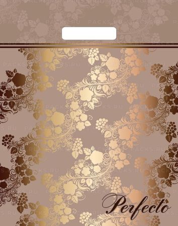 Пакет с вырубной ручкой (30х37)-90 Перфекто Джентл Тико 25/400