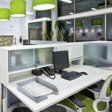 Лоток горизонтальный для бумаг 350х253х65мм серый Standard Brauberg 1/20