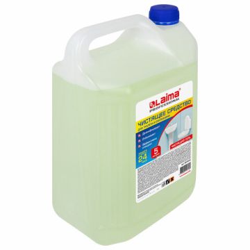 Средство жидкое 5л чистящее для уборки туалета ЛАЙМА PROFESSIONAL гель с отбел эффектом 1/4 (клиент)