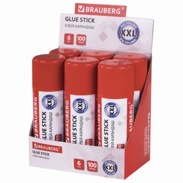 Клей-карандаш 100г BRAUBERG 1/6/72 (Клиент)