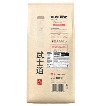 Продукты, Кофе в зернах BUSHIDO Sensei арабика 1000г 1/4 (Клиент)