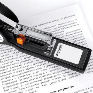 Скобы №23/23 1000шт СВЕРХПРОЧНЫЕ от 110 до 190л BRAUBERG 1/10/80