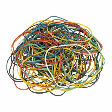 Резинка банк 50гр 60мм цветные BRAUBERG 1/20/400