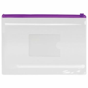 Папка-конверт А5 на молнии 240х1780мм 0,12мм ассорти ЮНЛАНДИЯ 1/12/600