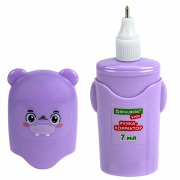 Корректор-ручка 7мл метал.наконечник Зверята Brauberg 1/12/576 (Клиент)