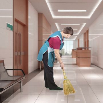 Веник Сорго 2-х прошивной Бюджет 310-330 г ширина метелки 26-28см длина 77см 1/1 (вывод)