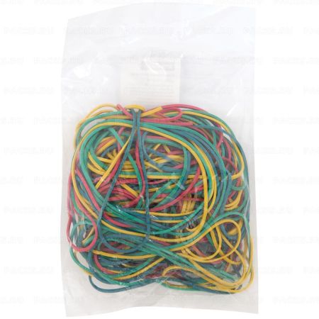 Резинка банк 100гр 80мм цветная OfficeSpace 1/200