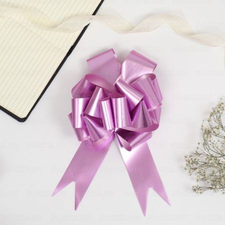 Бант-шар 4,5см розовый 20/20