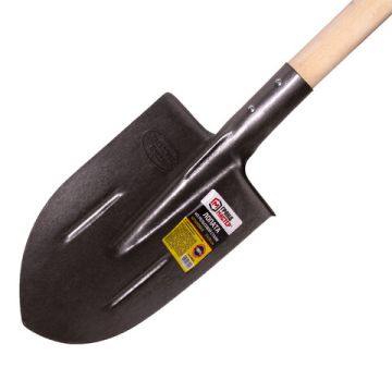Лопата штыковая 21х36см рельсовая сталь длина 130см с черенком 1/5 (клиент)