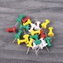 Силовые кнопки-гвоздики цветные 50шт Brauberg 1/24