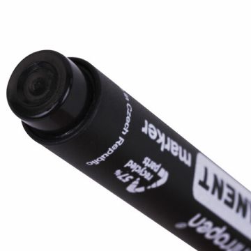 Маркер перманентный черный 1-4,6мм скошенный наконечник CENTROPEN 1/10/200