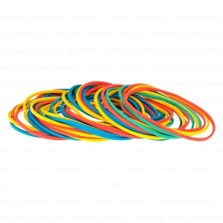 Резинка банк 100г 80 мм OfficeSpace цветная 1/200 