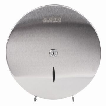 Диспенсер для туалетной бумаги  LAIMA PROFESSIONAL INOX (Система T2)малый нерж сталь 1/10 (Клиент)