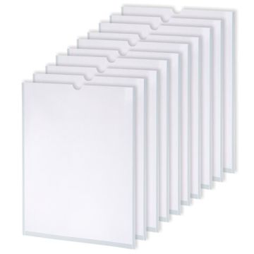 Карман самоклеящийся 210х297мм ПВХ 10шт STAFF 1/8 (Клиент)