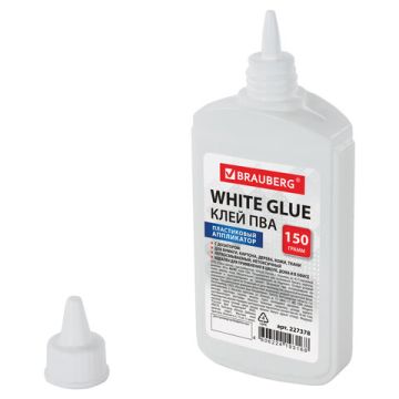 Клей ПВА 150г BRAUBERG 1/40