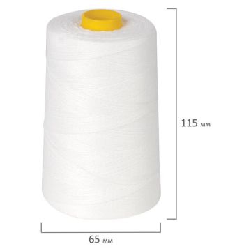 Нить 210лш лавсан 1000м BRAUBERG, диаметр 1 мм 1/5/75