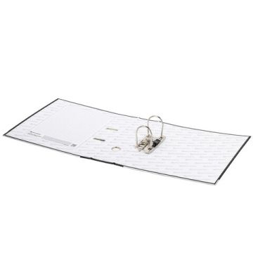 Папка-регистратор А4 75мм BRAUBERG с уголком, черная с покрытием из полипропилена 1/20 (Клиент)