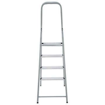 Стремянка 4 ступени сталь/алюминий до 150кг НОВАЯ ВЫСОТА 1/1 (Клиент)