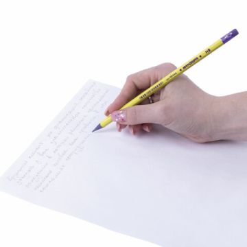 Карандаш ч/гр НВ пластиковый корпус ассорти с резинкой Юнландия 1/100