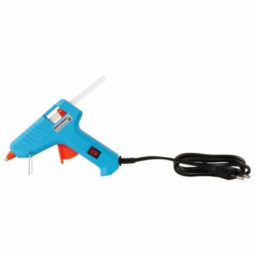 Клеевой пистолет 15 Вт для стержня 7мм компл 20 стержней BRAUBERG 1/12/24