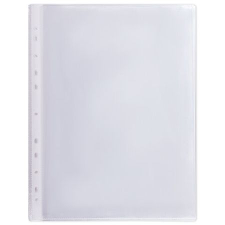 Перфофайлы А4 100мкм перфорированные  гладкие 50шт BRAUBERG 1/20