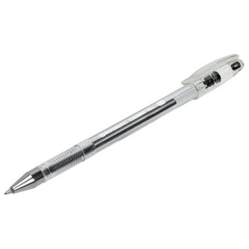 Ручка гелевая черная 0,5мм линия 0,35мм BRAUBERG EXTRA 1/12