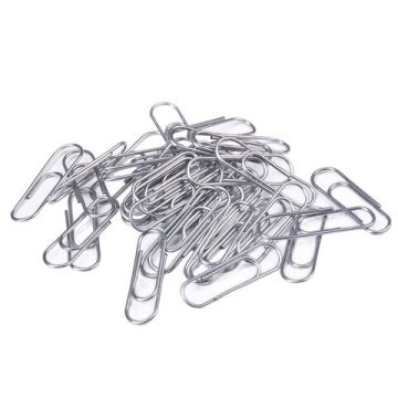 Скрепки 28мм 100шт оцинкованные STAFF 1/10/300