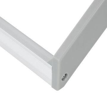 Подставка для подвесных папок STAFF до 50 папок А4 Foolscap 406х307х290мм серая 1/1 (Под заказ)