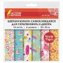 Цветная WASHI-бумага д/декора ЛЕТО, 15*15см, 12л 6 дизайнов, рисовая бумага, ОСТРОВ СОКРОВИЩ (вывод)