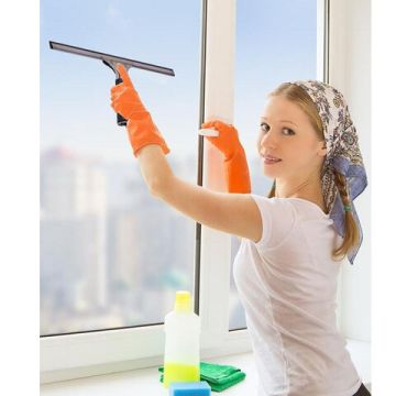 Стяжка для удаления жидкости со стекол ЛАЙМА Проф раб.часть 35см 1/50