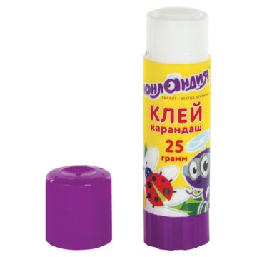 Клей-карандаш 25г улучшенный ЮНЛАНДИЯ 1/12