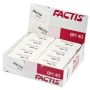 Ластик 52х20х7мм синтетический каучук скошенный FACTIS 1/40