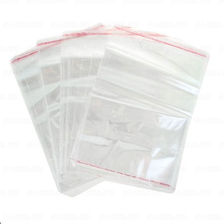 Пакет (16х16+4)-35 полипропиленовый с липким клапаном 100/15000