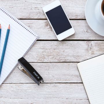 Степлер №10 STAFF Basic, до 10 листов с антистеплером черный 1/24/240