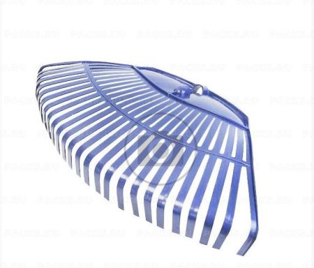 Грабли веерные 26 зубые пластиковые 1/1