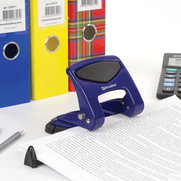 Дырокол на 35листов металлический синий BRAUBERG PN-150M 1/48 (Клиент)