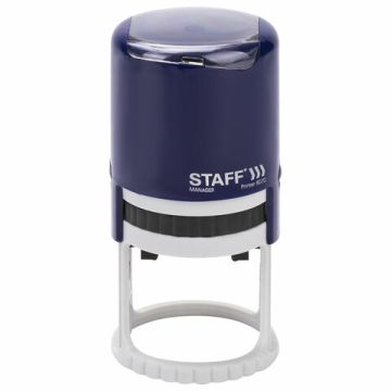 Печать самонаборная STAFF 2 круга оттиск D=40 Printer 8020 КАССА В КОМПЛЕКТЕ 1/10/80 (клиент)