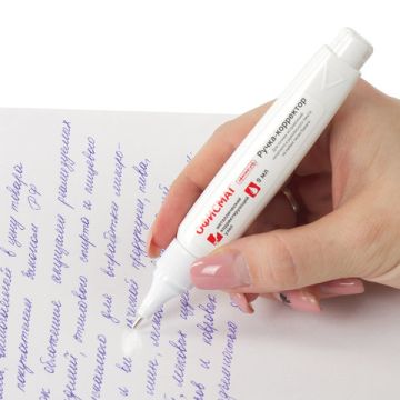 Корректор-ручка 9 мл метал. наконечник ОФИСМАГ 1/12