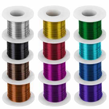 Проволока стальная для рукоделия диаметр 0,3мм 12цв по 10м ОСТРОВ СОКРОВИЩ 1/12 (Клиент)