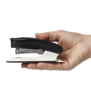 Степлер №24/6 26/6 до 30л черный METROPOLIS BRAUBERG 1/10/120 (Клиент)