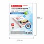 Перфофайлы А4 40мкм гладкие 100шт BRAUBERG STANDARD 1/30