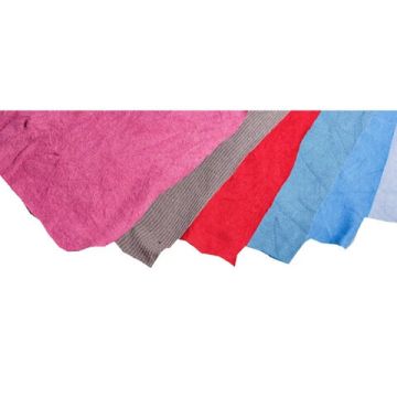 Ветошь Цветной 40х60 трикотаж 100-120г/м2 90%хлопок 10% синтет 1/1 (Клиент)