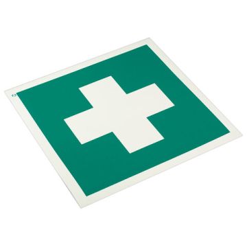 Знак вспомогательный Аптечка первой медицинской помощи 200х200мм комплект 5шт 1/400 (Клиент)
